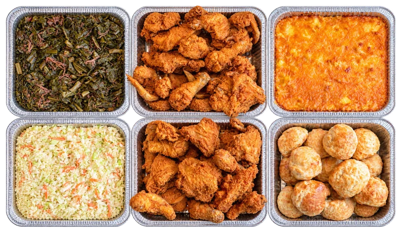 200 PC Chicken + 5 Small Tray Sides + 50 Biscuits